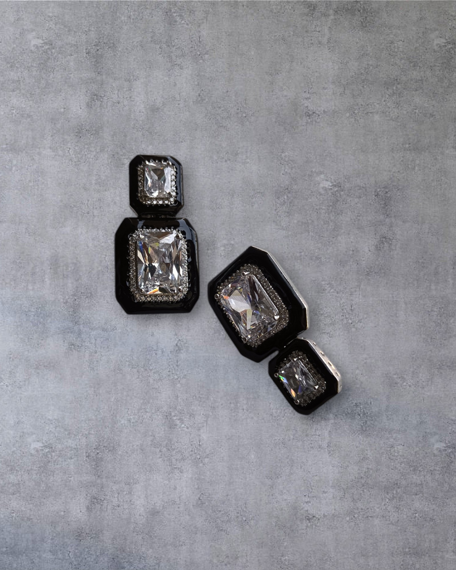 BLACK AVNI ZIRCONIA DROP - Image 4