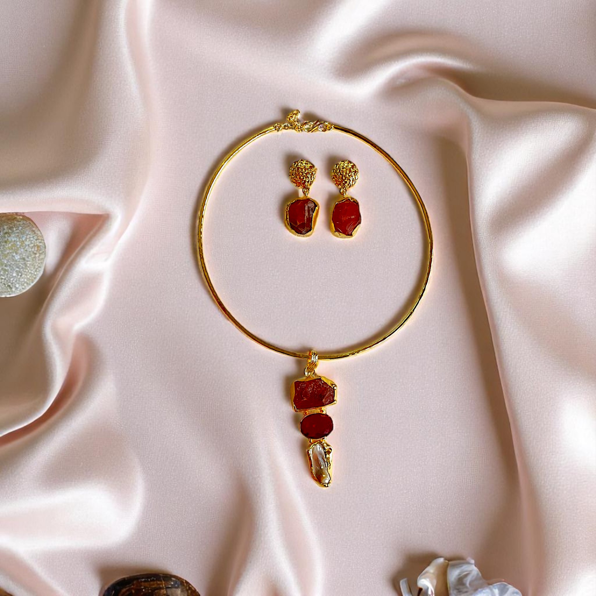 ZARA RUST BAROQUE HASLI SET - Image 3