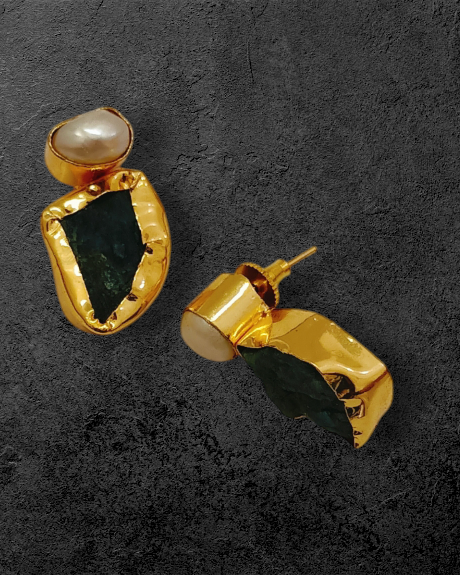 GREEN DRUZY STUD - Image 4